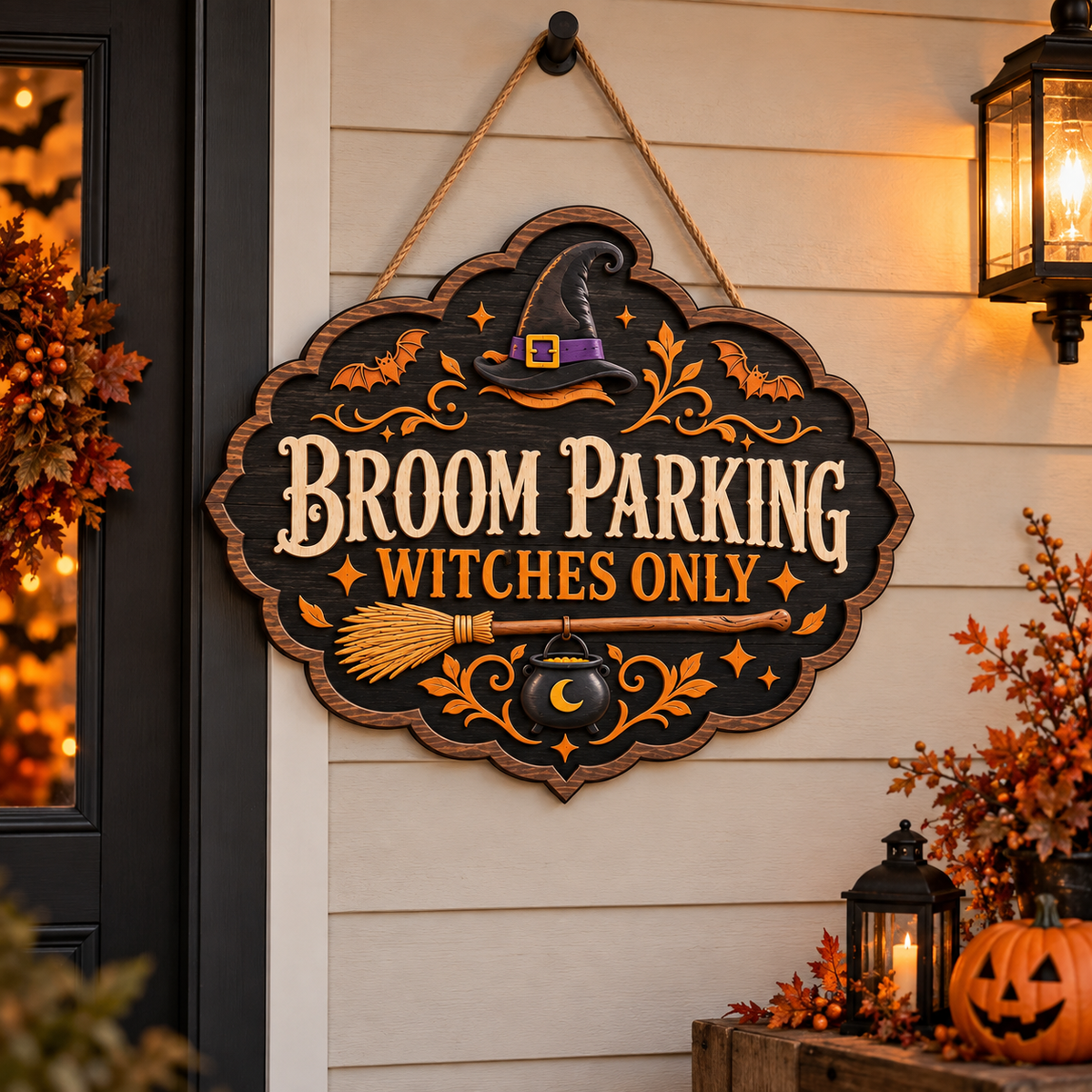 Personalized Pumpkin Patch Door Sign