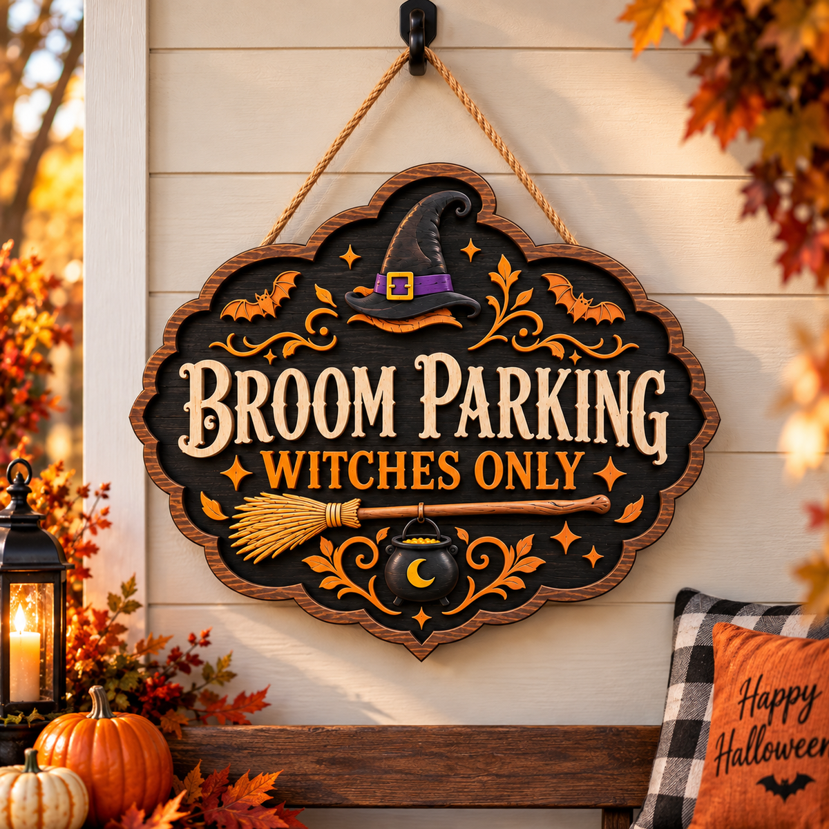 Personalized Pumpkin Patch Door Sign