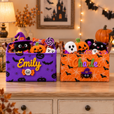 Personalized Halloween Boo Basket for Kids