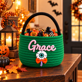 Personalized Halloween Basket for a More Memorable Trick-or-Treat Night