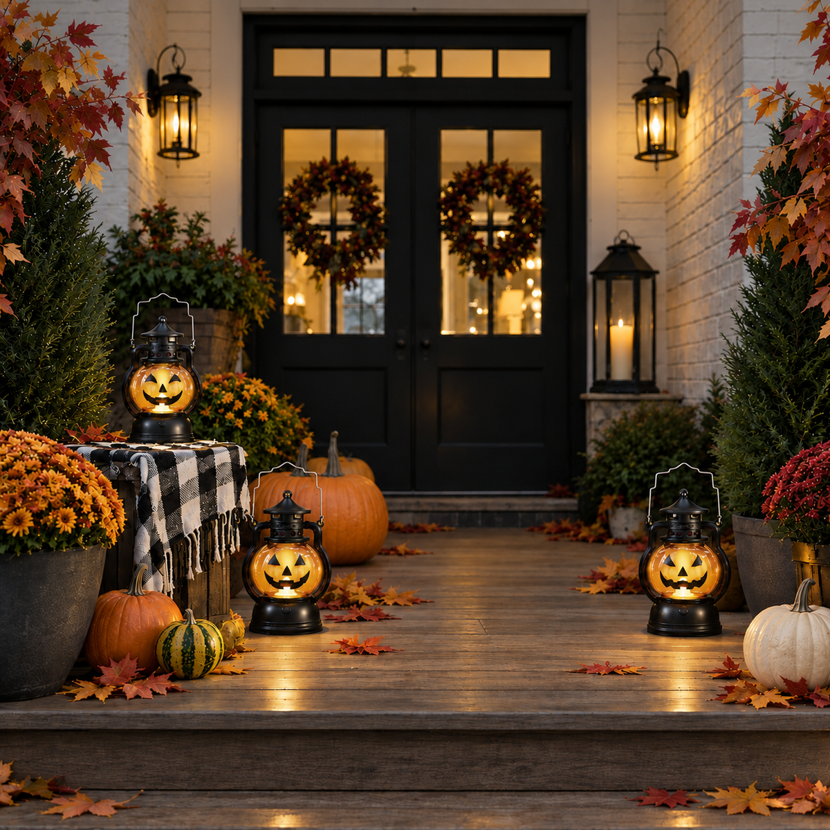 Halloween Lantern – Retro Pumpkin Light for Kids