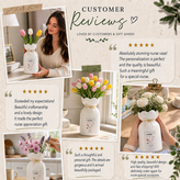 Custom Nurse Vase – Personalized Nurse Graduation Gift, RN Pinning Ceremony Gift & Custom Doctor Vase