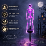 Halloween Skeleton Light | Porch Light, Garden Light, Spooky Lights