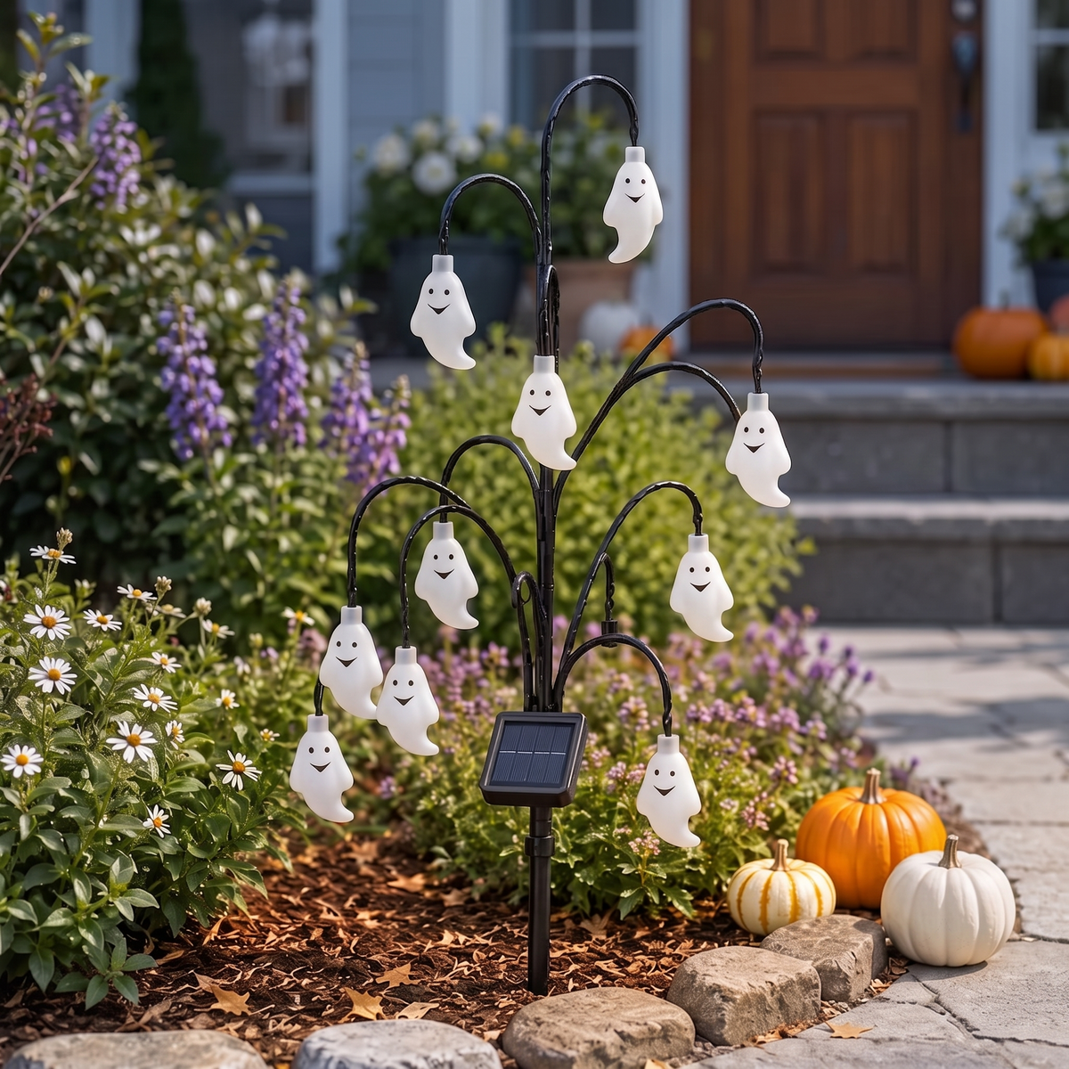 Halloween Ghost Solar Powered Light | Garden Light Halloween