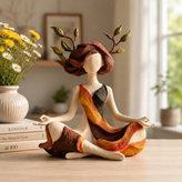 Handmade Earth Goddess Statue | Premium Meditation Sculpture