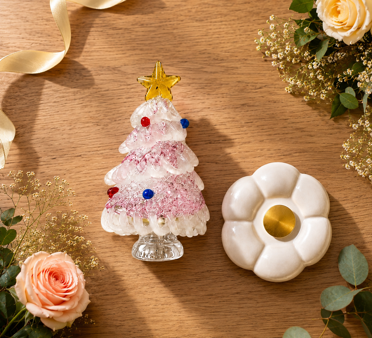 Handmade Stained Glass Christmas Tree – Unique Holiday Keepsake & Christmas Gift
