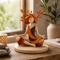 Handmade Earth Goddess Statue | Premium Meditation Sculpture