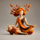Handmade Earth Goddess Statue | Premium Meditation Sculpture